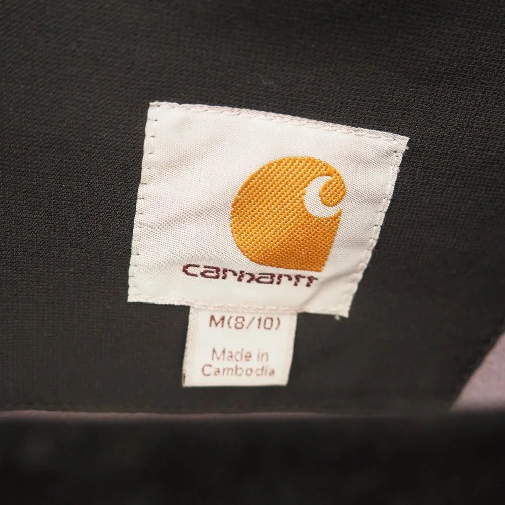 * Carhartt Black Cowley Soft Shell Full Zip Jacket sz M 8 / 10 - Picture 6 of 8